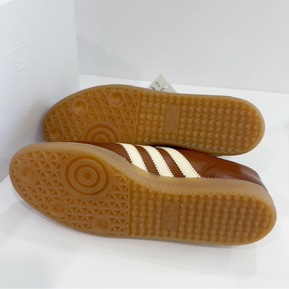 Adidas Samba OG Made In Italy Vachetta Tan Men’s Sneakers Shoes